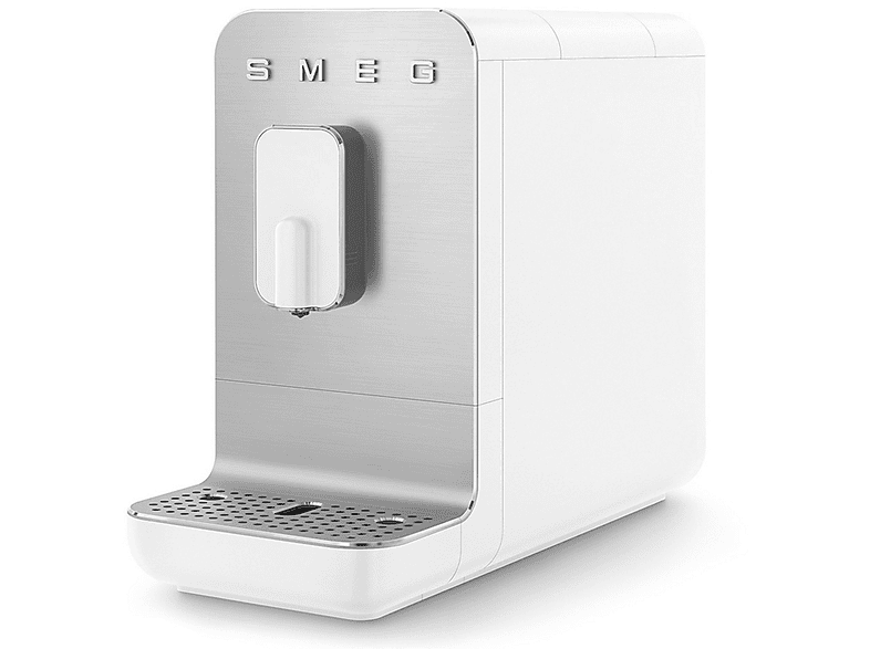 SMEG Smeg BCC01WHMEU Kaffeevollautomat Weiß 50\'s Design Kaffeevollautomat Weiß