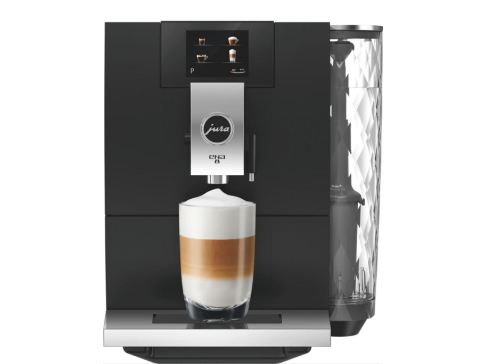 Cafetera superautomática - ENA 8 Touch Metropolitan JURA, 1450 W, Negro