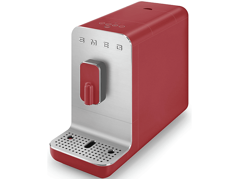 Cafetera Roja Smeg BCC02R con vaporizador