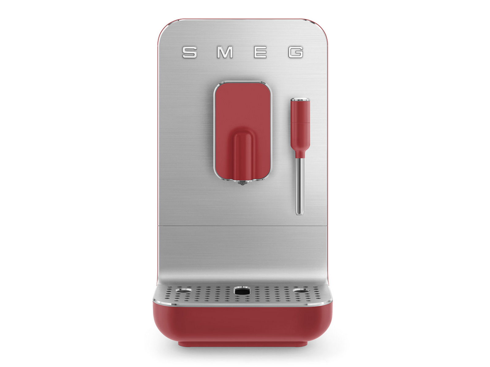 SMEG Smeg BCC02RDMEU Artikel|Rot|Stock Kaffeevollautomat mit Rot Kleingeräte Dampffunktion bcc02|Bestseller|Kaffee|Kaffeevollautomat|Kleingerät|Meistgesuchte