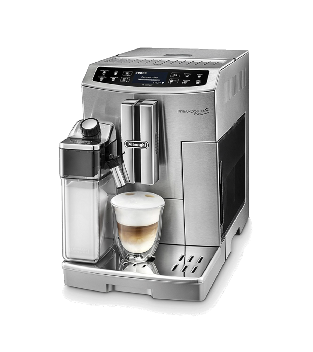 Cafetera superautomática - 8004399331679 DELONGHI, 1450 W, Plata