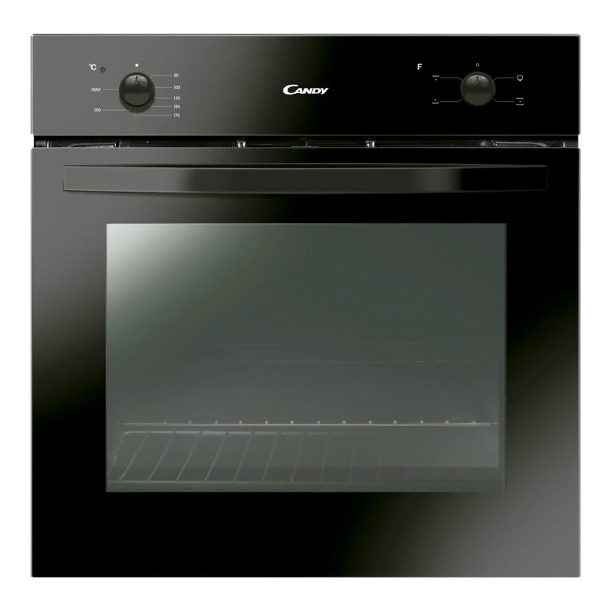 Horno multifunción - Accesorio horno CANDY, 71 l, Integrable, Negro