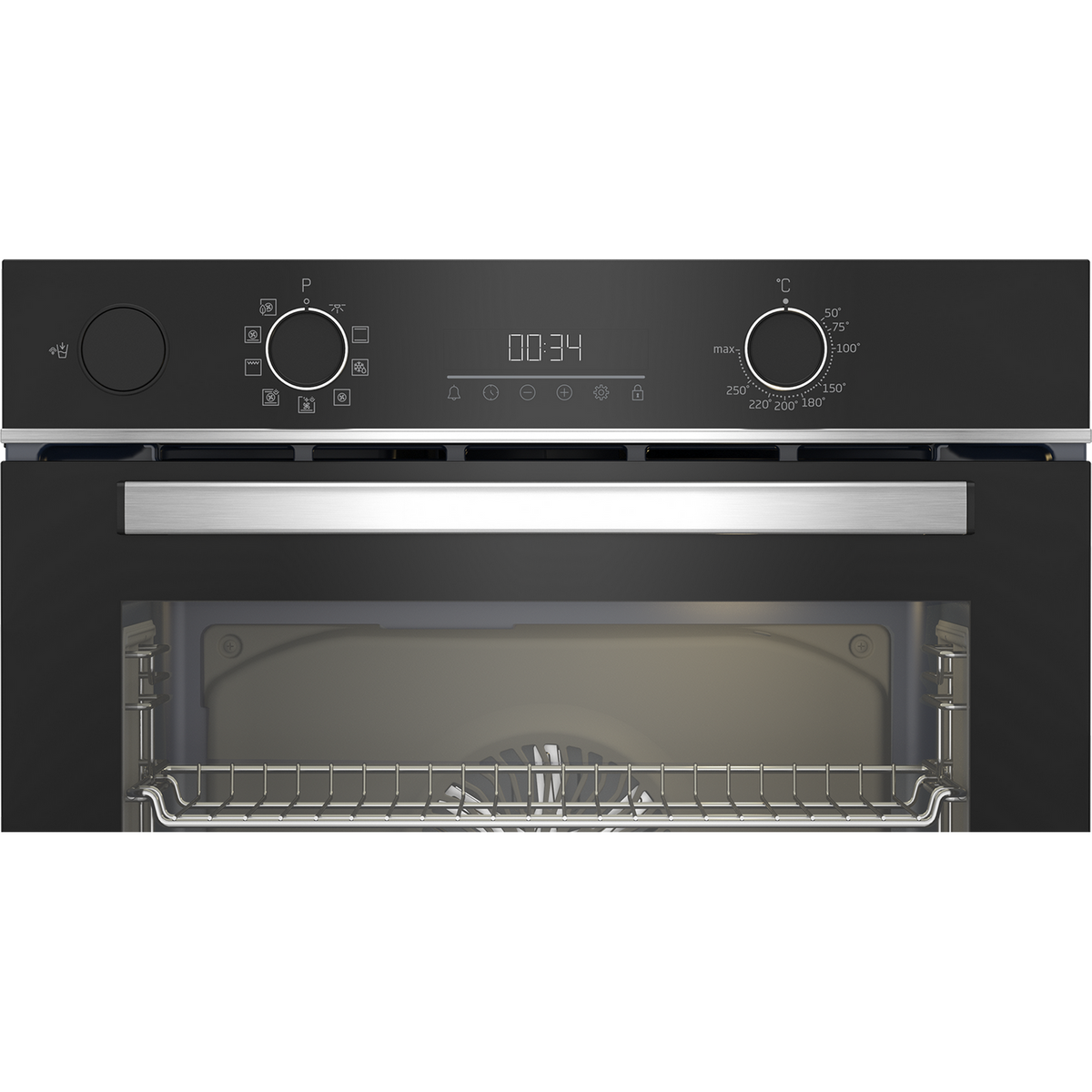 BEKO S0430720 Forno multifunzione Capacità 72 l, dimensoni: L 59,40 cm - A 59,50 cm - P 56,70 cm, Nero, classe A+