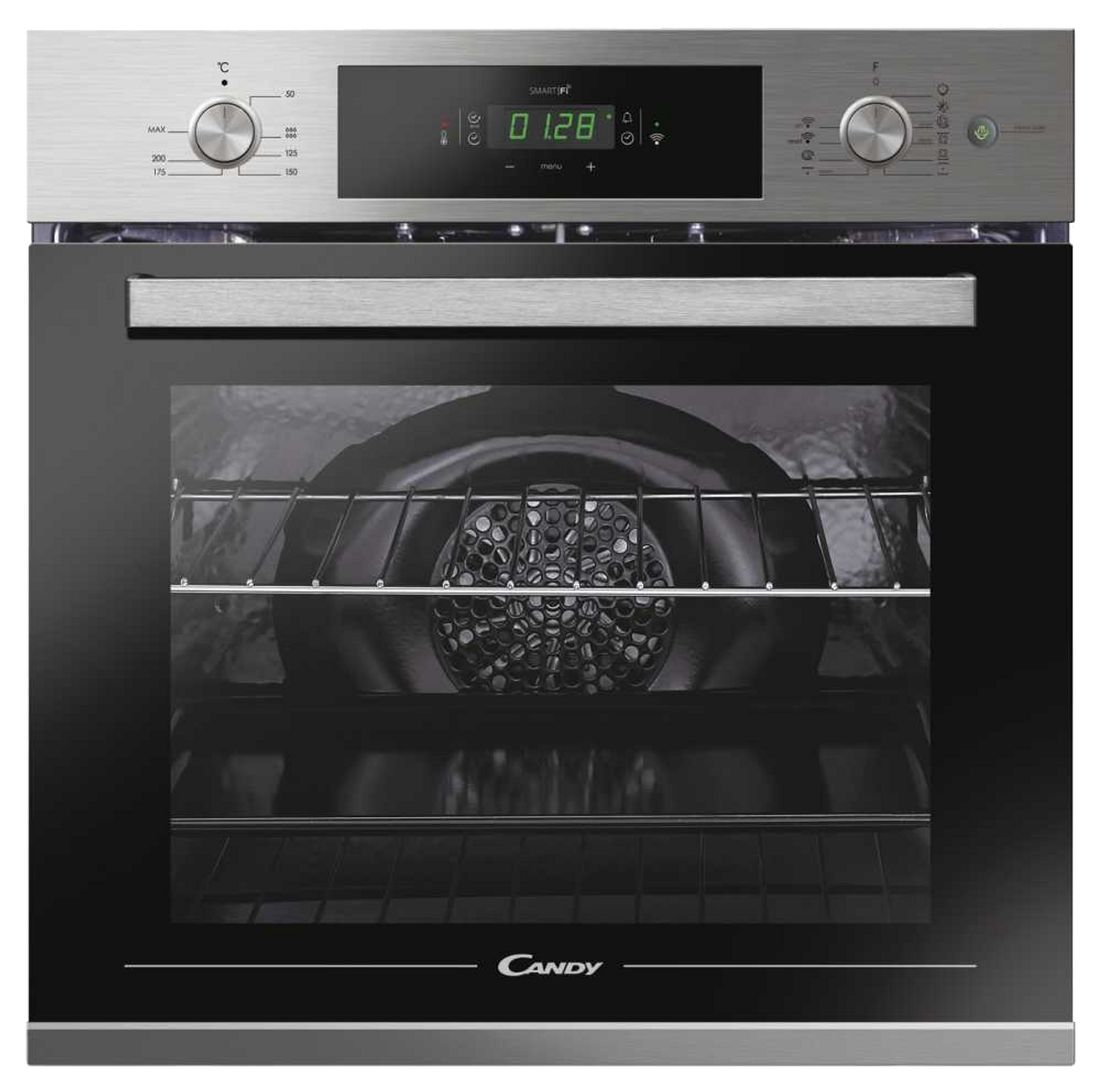 Horno convencional - FCTS815XL CANDY, 70 l, Independiente, Limpieza por agua, Inox