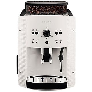 Cafetera superautomática - KRUPS EA8105, 15 bar, 1450 W, 2 tazas, Blanco