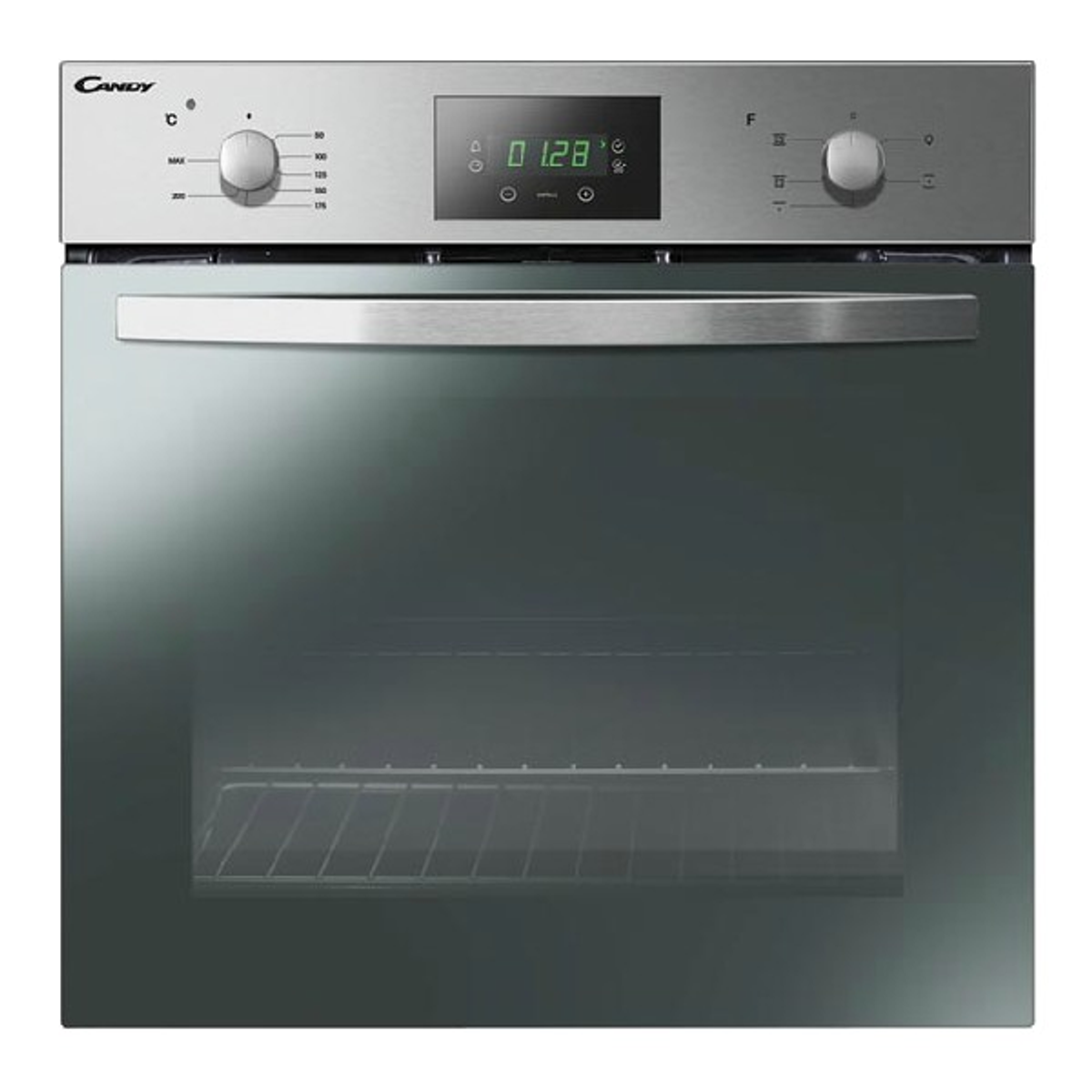 Horno convencional - FCS605X CANDY, 65 l, Integrable, Inox