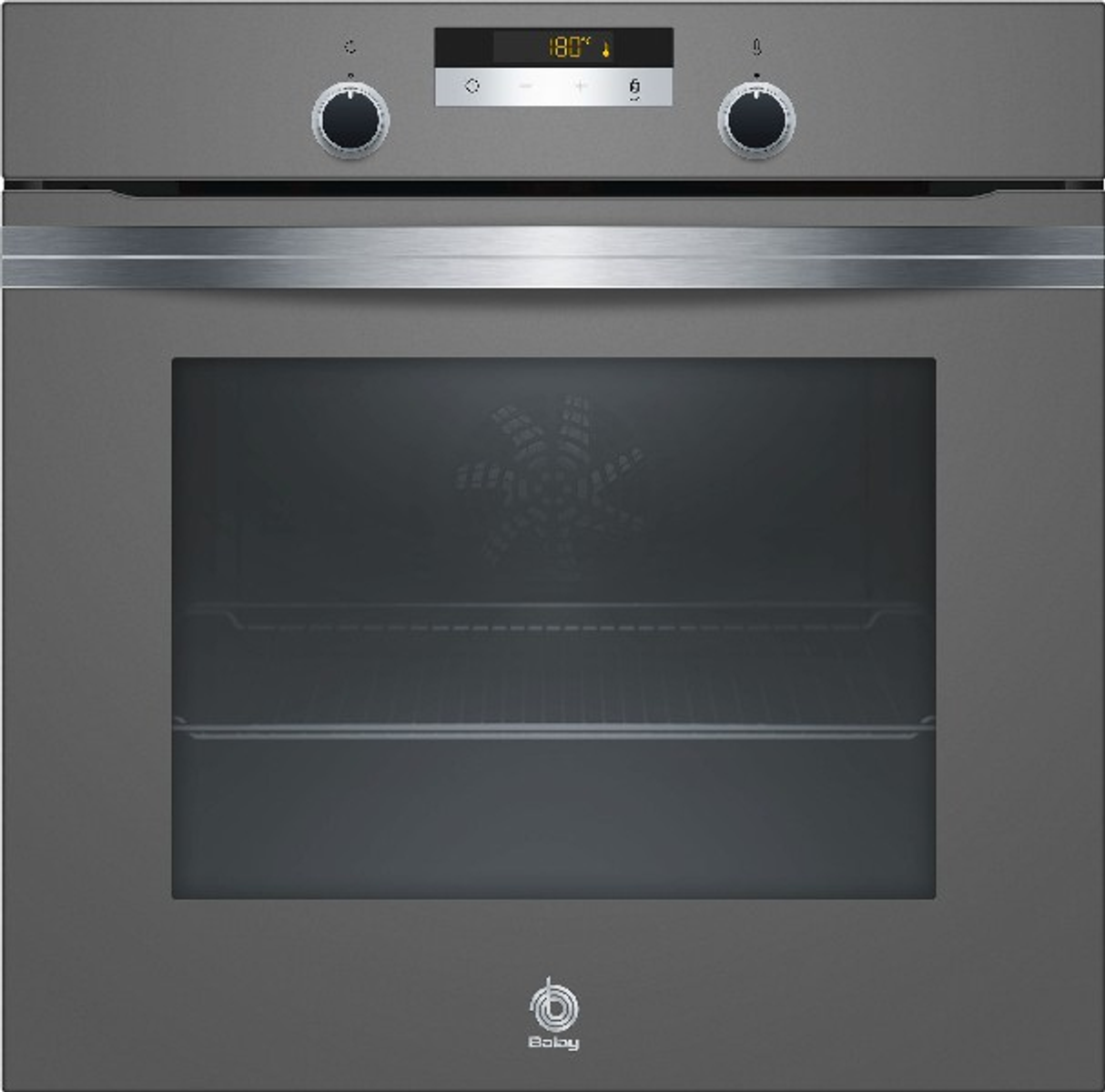 Horno multifunción - Horno Balay, 71 l, Integrable, Pirolítico, Gris