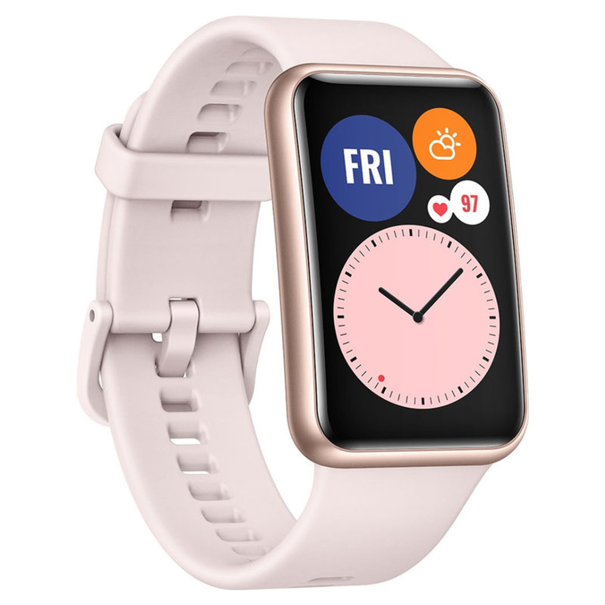 Pink Silikon, SAKURA WATCH STIA-B09 80-120 PINK Smartwatch HUAWEI mm, FIT