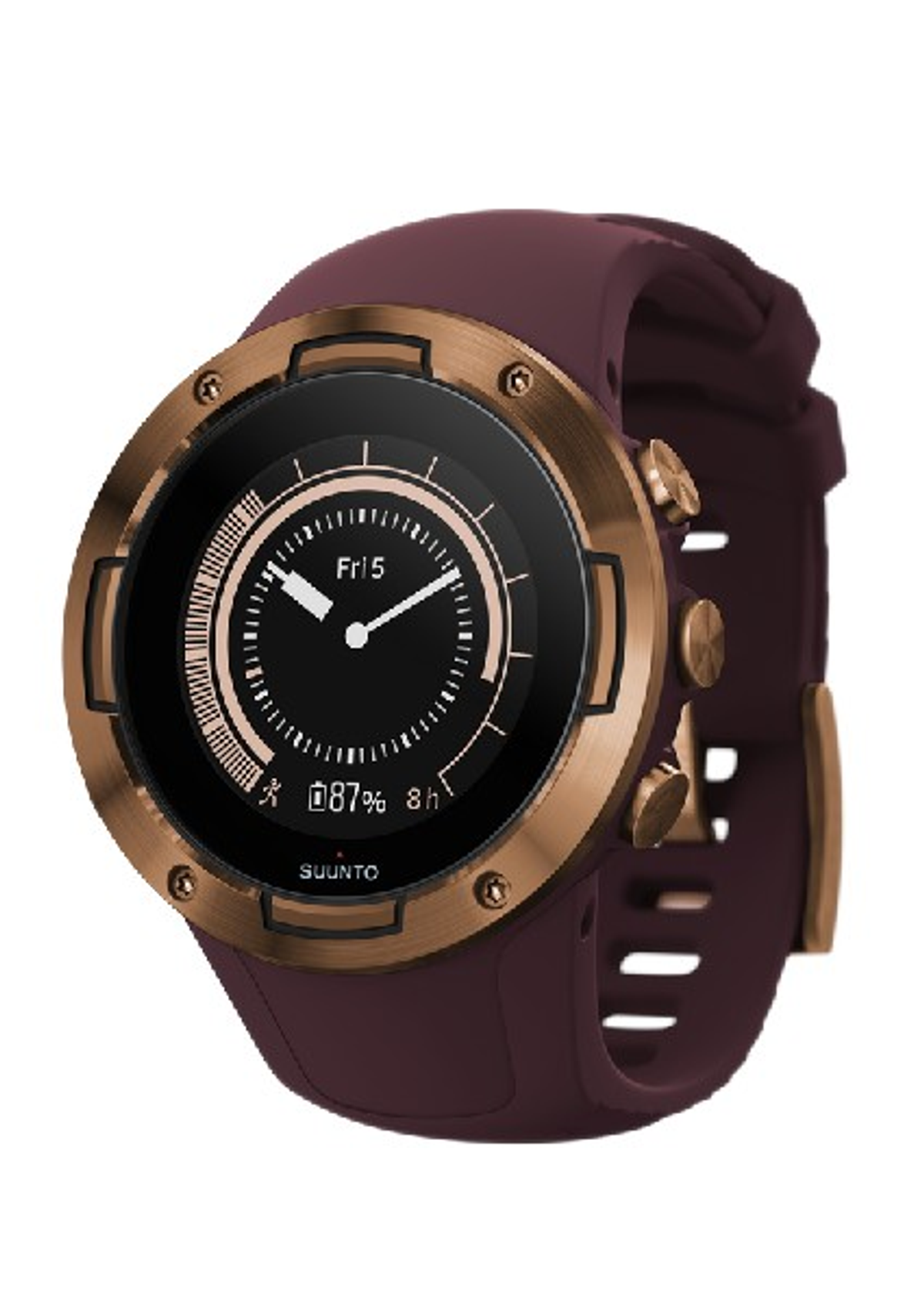 Reloj deportivo - SS050301000 SUUNTO, Granate, 1,2 "