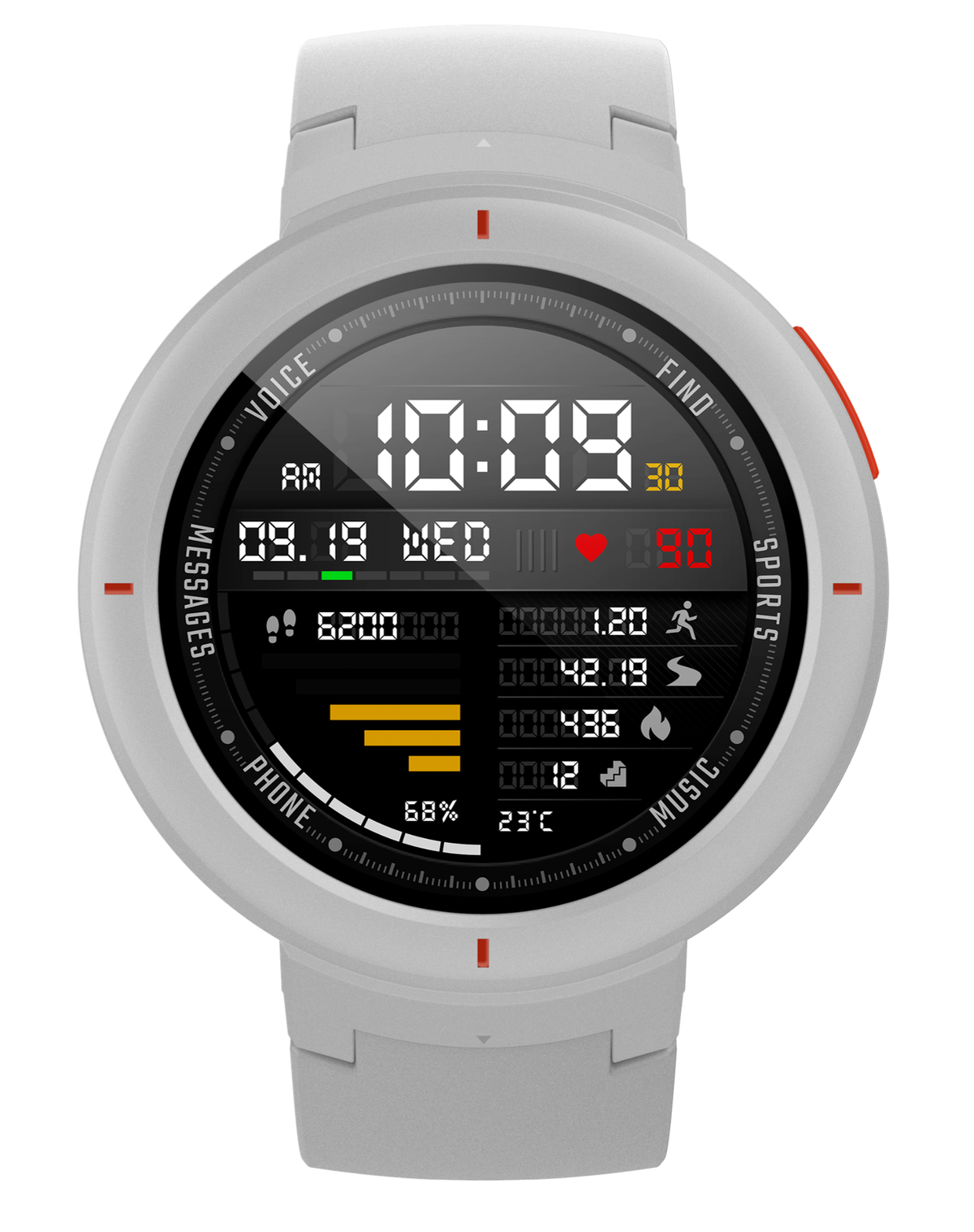 Smartwatch - Amazfit Verge AMAZFIT, Blanco