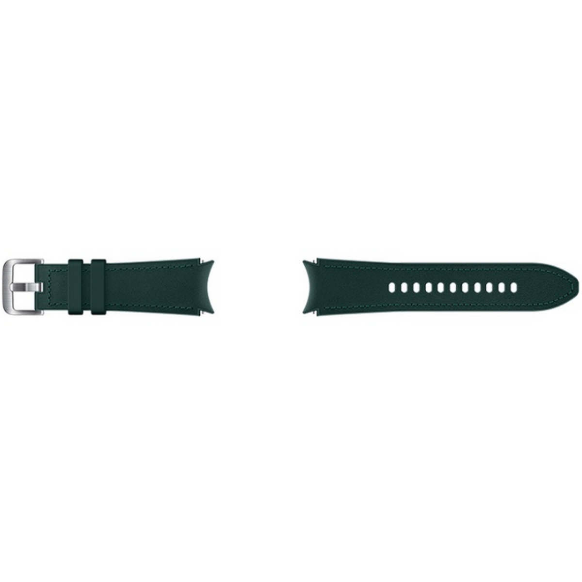 Ersatzarmband, GalaxyWatch4-Serie, Samsung, HYB. S/M), LEATH. ET-SHR88SGEGEU SAMSUNG Green MM, GREEN, (20