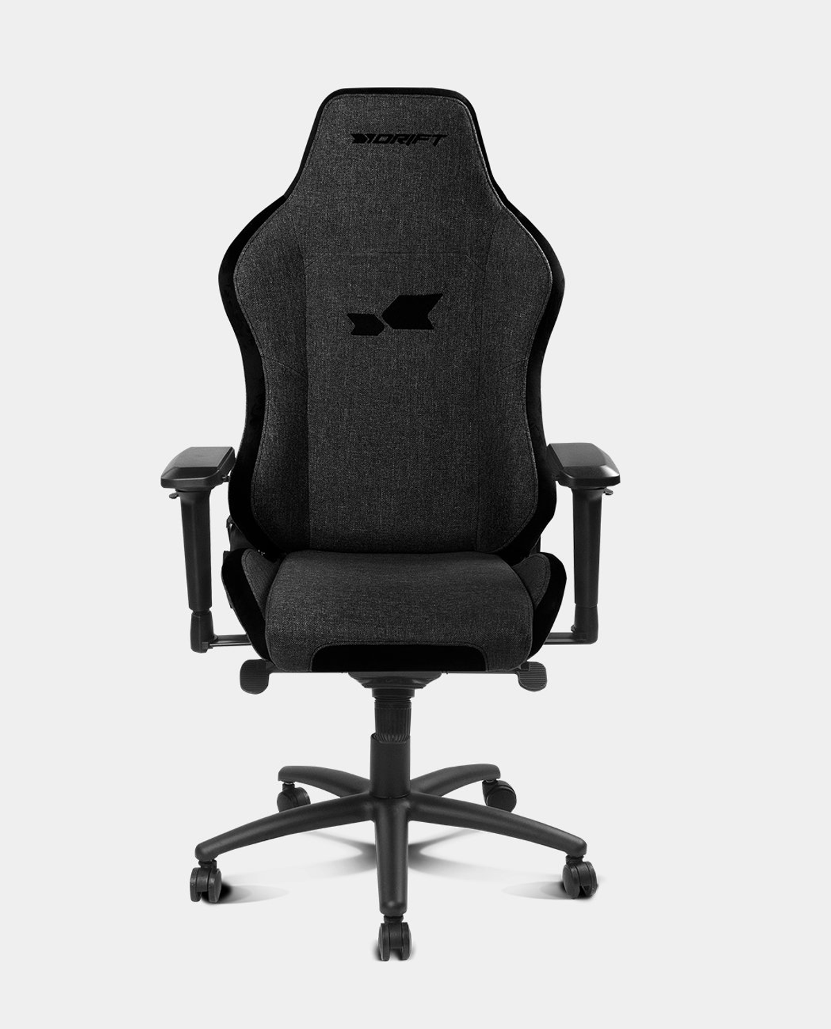 Silla gaming - DR275NIGHT DRIFT, Reposabrazos4D (ajustable en altura, anchura y profundidad, también se puede girar), Negro