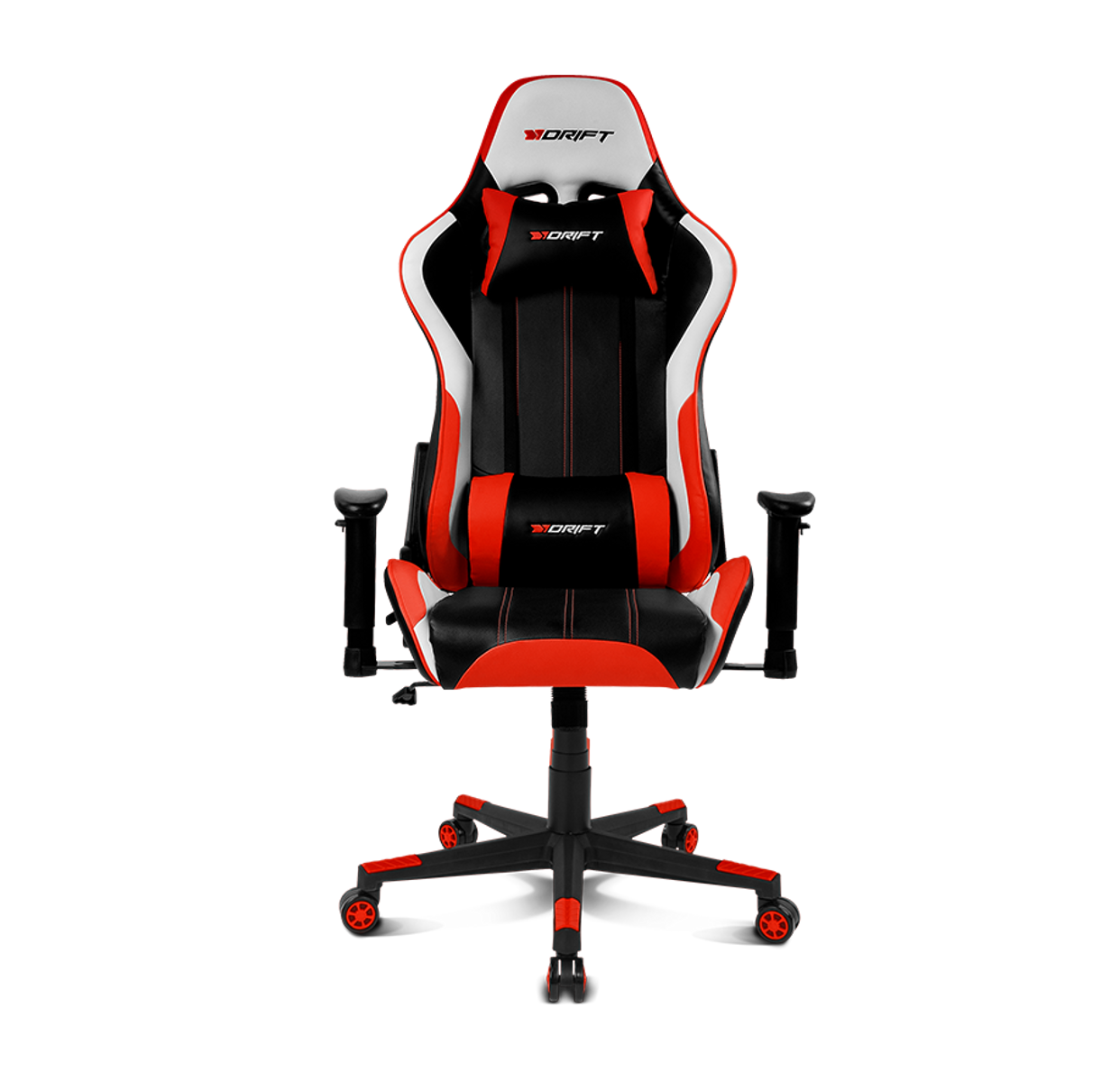 Silla gaming - DR175 DRIFT, Negro y Rojo