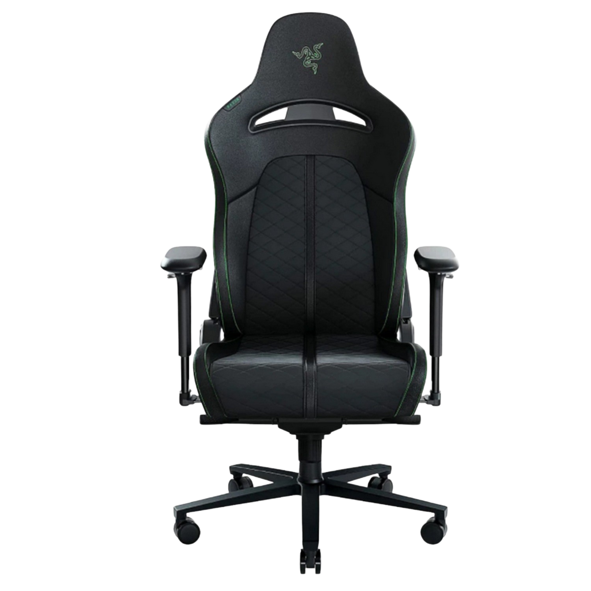 Silla gaming - RZ38-03720300-R3G1 RAZER, Reposabrazos4D (ajustable en altura, anchura y profundidad, también se puede girar), 136 kg, Negro