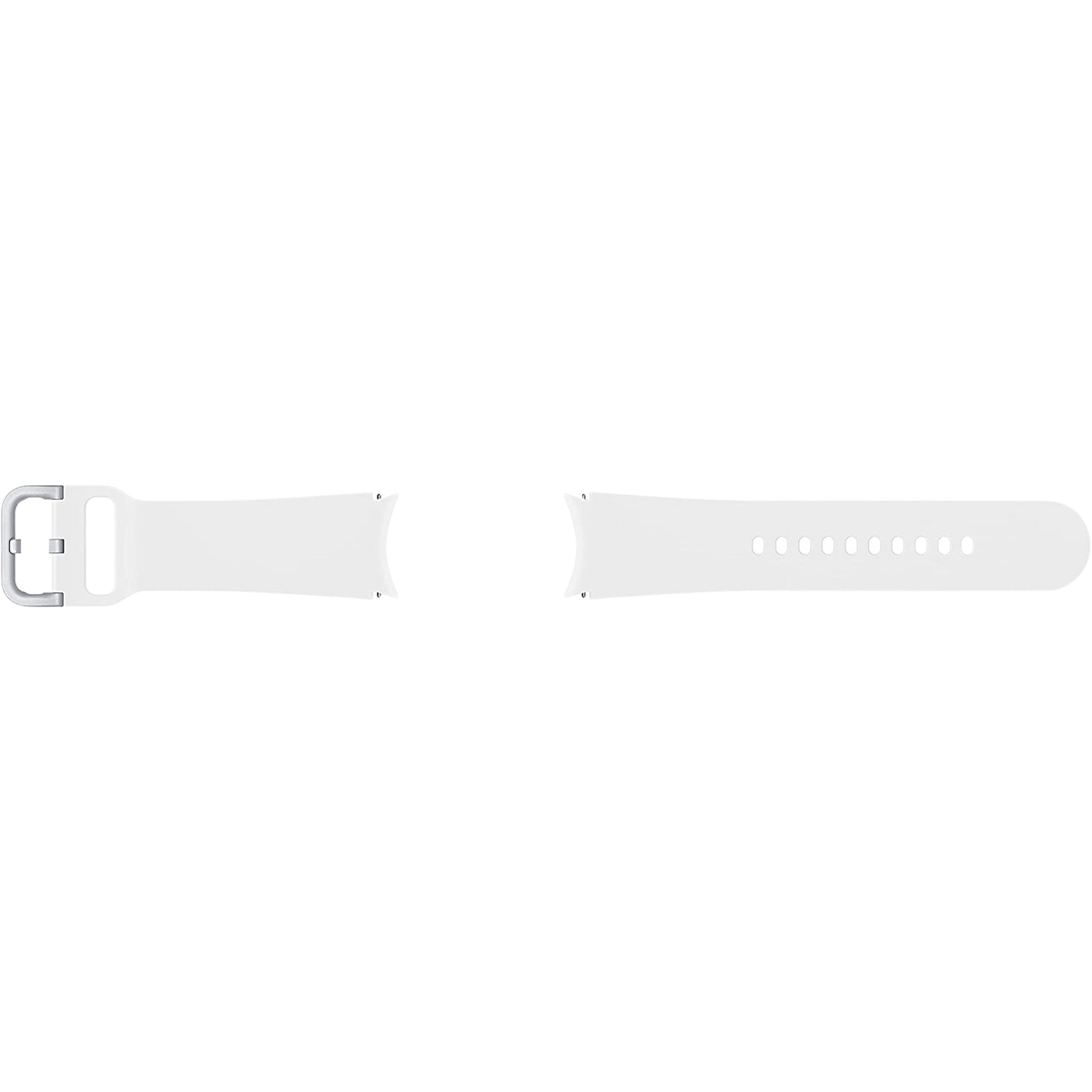 SAMSUNG ET-SFR86SWEGEU Ersatzarmband, White GalaxyWatch4-Serie, MM, (20 WHITE, Samsung, S/M), SPORT