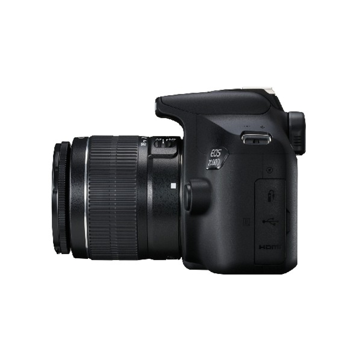 D Objektiv CANON Spiegelreflexkamera, 2000 WLAN, mm 18-55 Schwarz 24,1 Megapixel, EOS Full-HD, (EF-S), +SB130+16GB 18-55