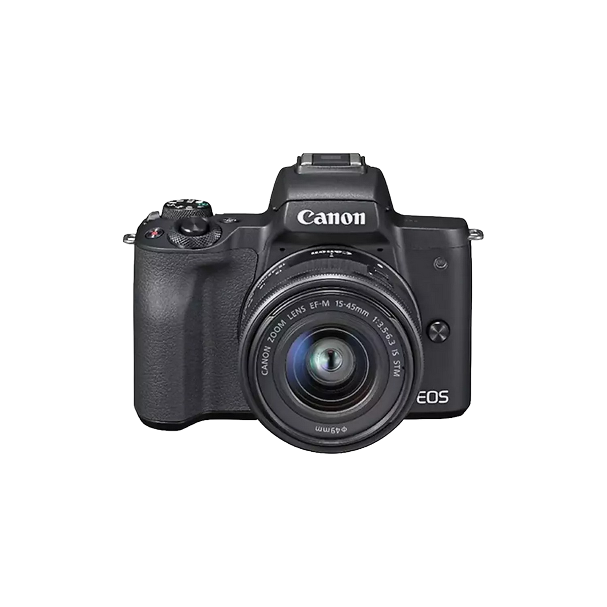 Cámara EVIL - M50/1545/4K/B CANON, 24,1 megapixel, 7,5 cm, Negro