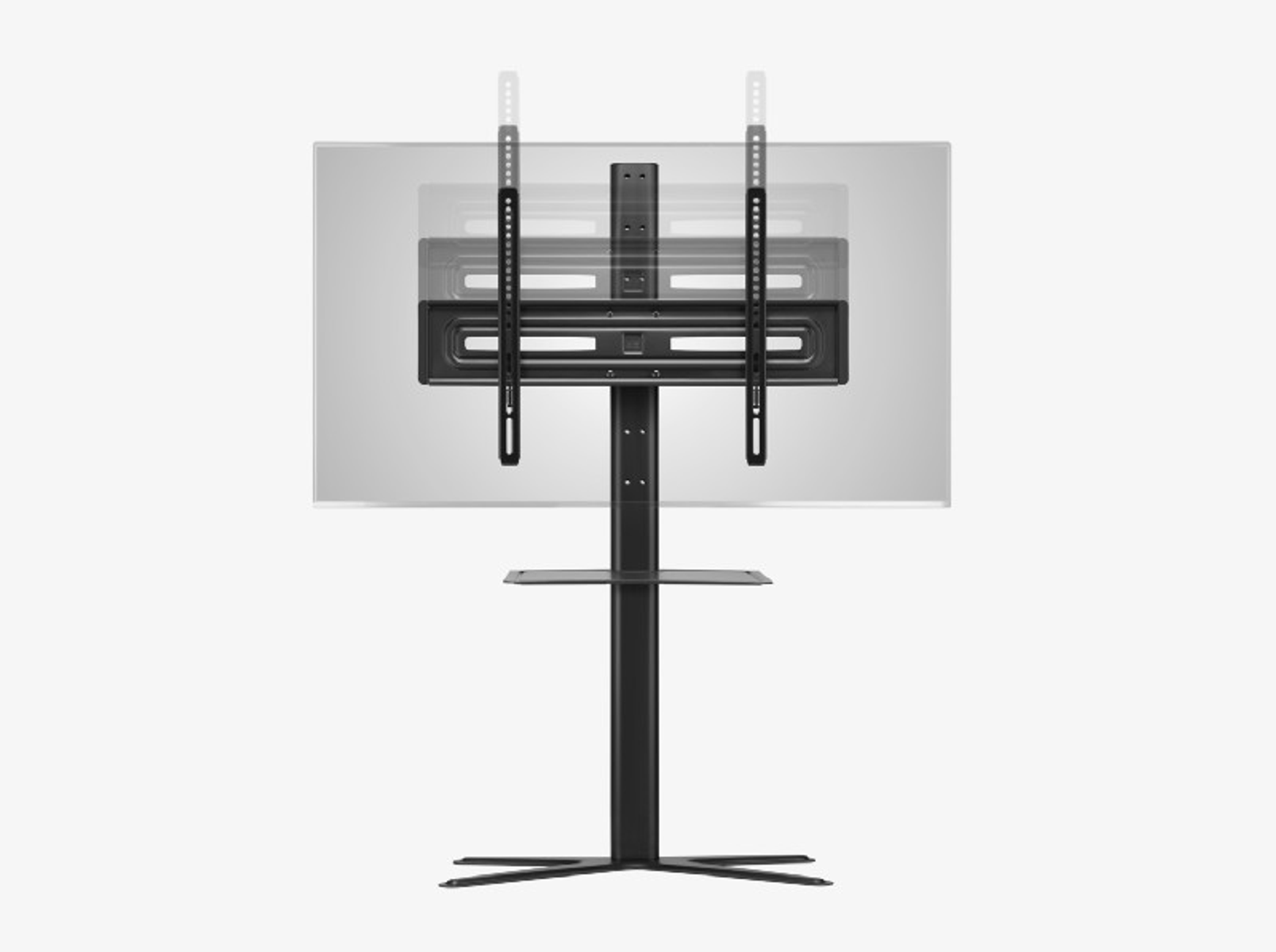 Schwarz TV FOR 4672 TURN TV-Standhalterung, SOLID 90 ALL STAND 84\