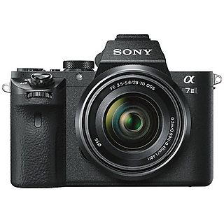 Cámara EVIL - SONY A7M2K/2870/FHD/B, 24,7 megapixel, Exmor CMOS, Negro