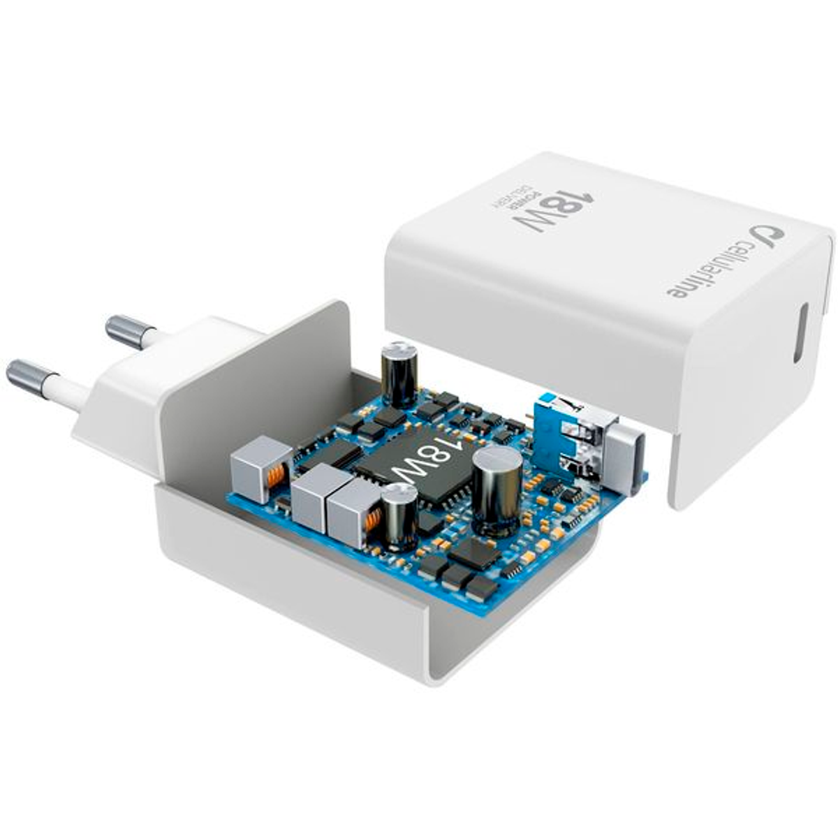 CELLULAR Ladegerät Weiß USB-C LINE CHARGERPD 60759 Apple, ACHIPHKIT