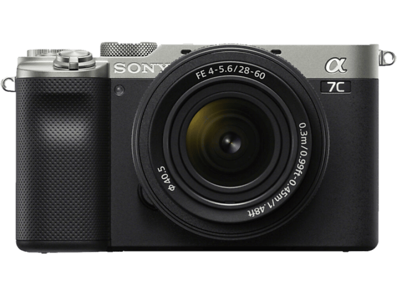 SONY ALPHA 7C KIT+SEL2860 Systemkamera mit Objektiv 28-60 mm, 7,49 cm Display Touchscreen, WLAN