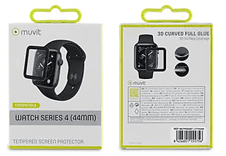 Protector pantalla móvil - 8426801155756 MUVIT, Apple, Apple Watch series 44mm, Cristal templado | MediaMarkt