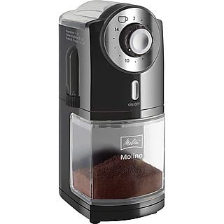 Molinillo de café - MELITTA 1019-02, 200 g, Negro