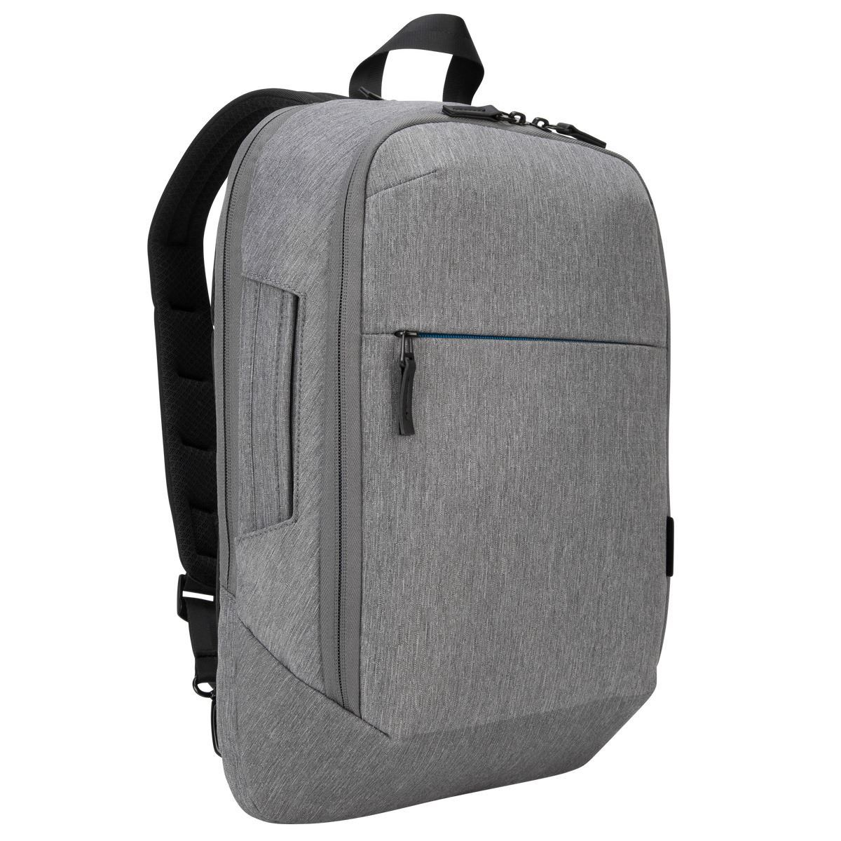 Mochila para portátil - TSB937GL TARGUS, Cuna para portátil de múltiples usos para una sujeción segura Correas acolchadas
para llevarlas cómodamente todo el día Tirar de la cremallera táctil La Garantía
Limitada de por vida de Targus: para la tranquilidad y confianza en la alta
calidad de todas nuestras bolsas Gris