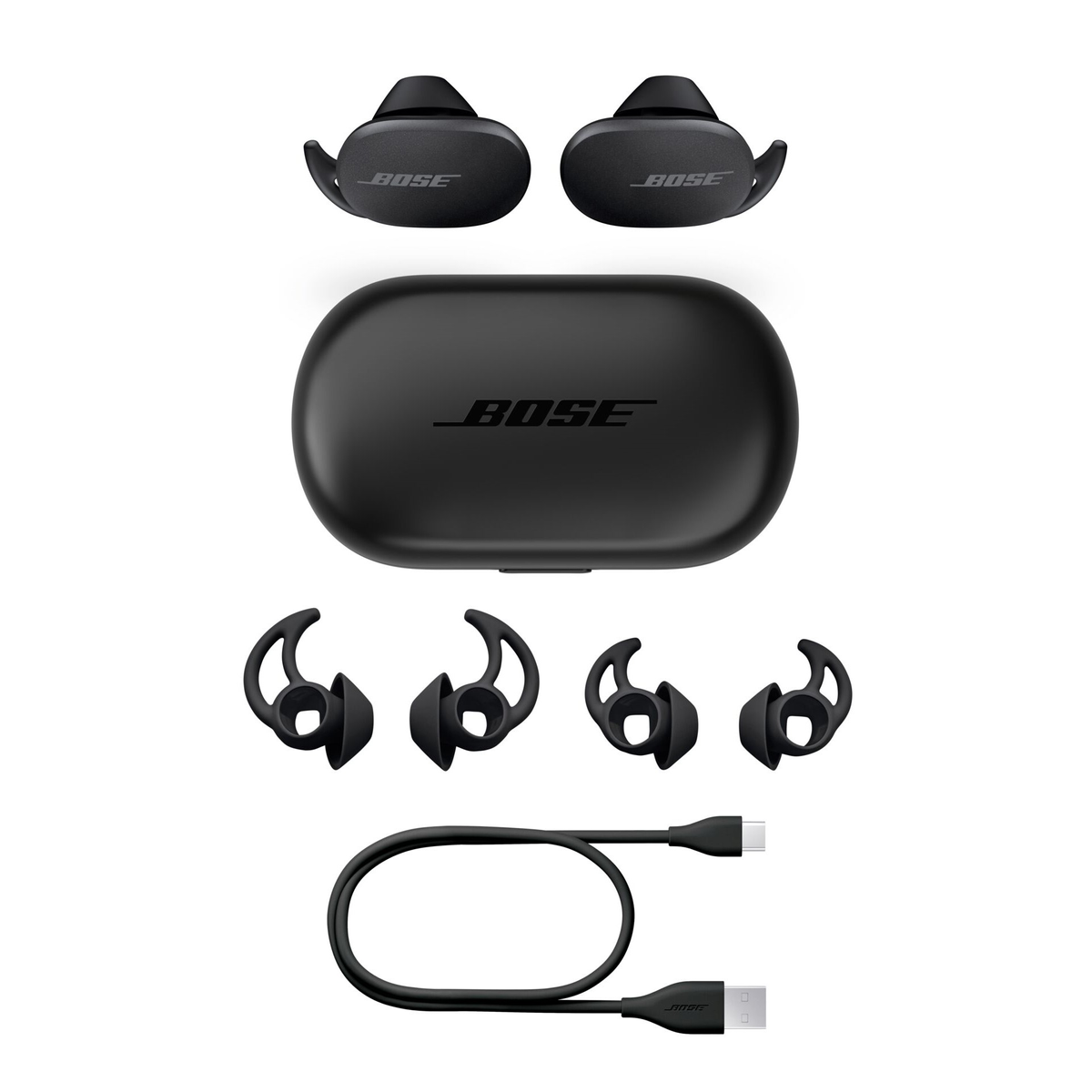 Auriculares Inalámbricos - 831262-0010 BOSE, Intraurales, Negro