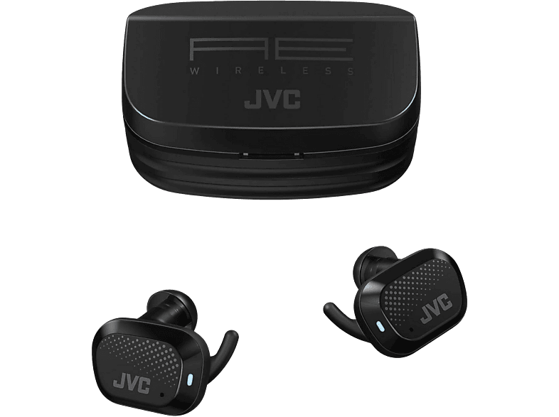 JVC Auriculares Bluetooth HAD5TB ultra compactos IE, verdaderamente  inalámbricos con estuche de carga (negro oliva)