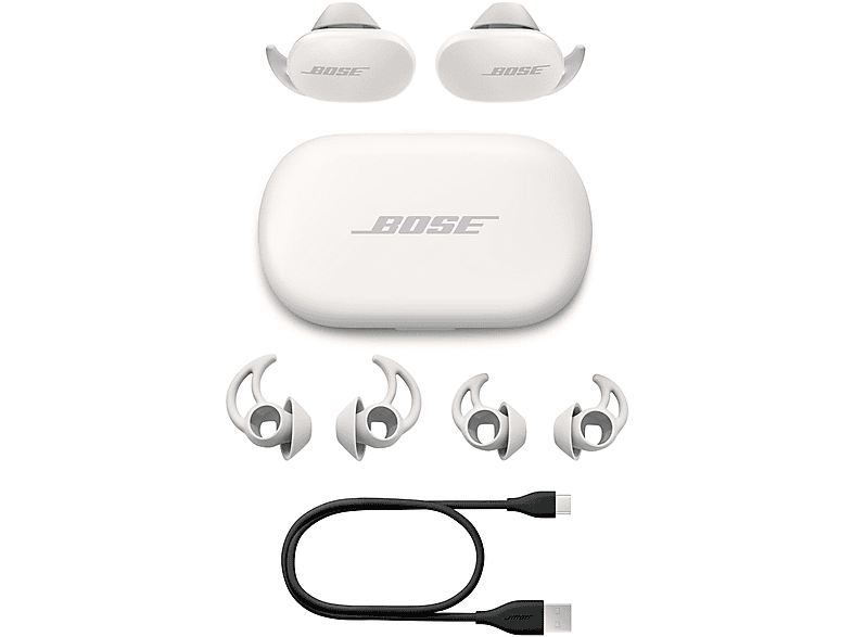 SOAPSTONE, Kopfhörer EARBUDS BOSE QUIETCOMFORT In-ear Bluetooth Soapstone