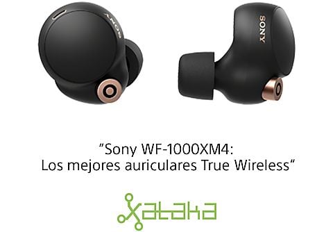 Auriculares Inalámbricos - WF1000XM4 SONY, Intraurales, Bluetooth, Negro