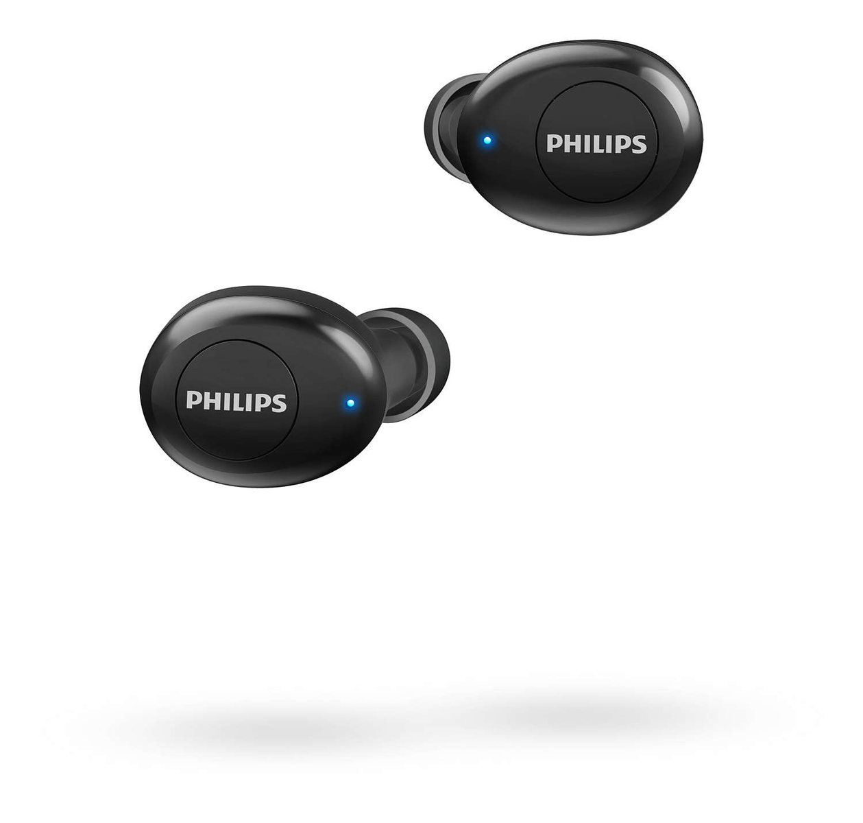 PHILIPS T2205BK/00, In-ear Kopfhörer Schwarz Bluetooth