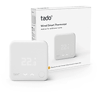 MediaMarkt TADO Add On - Wired Smart Thermostat Thermostaat wit aanbieding