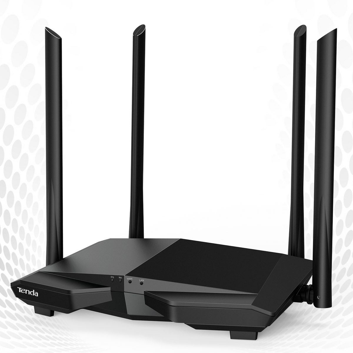 DUAL-BAND WLAN TENDA ROUTER AC6 AC1200 WLAN-Router