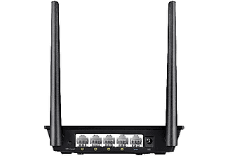 Router inalámbrico WiFi N300  - N300 RT-N12E ASUS, Negro