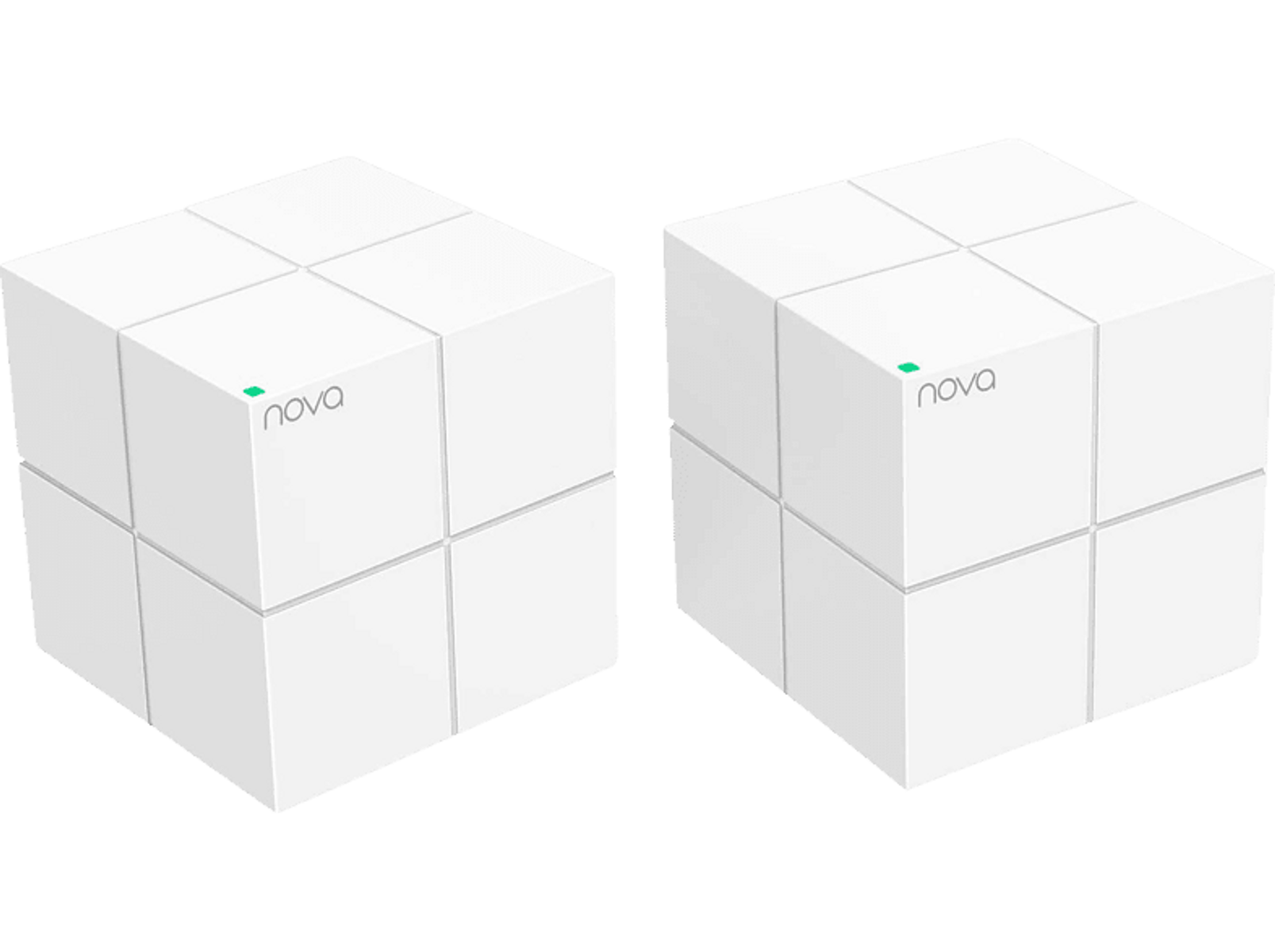 TENDA NOVA MW6 2ER-PACK WAVE2 MU-MIMO WLAN WLAN-Mesh-System MESH