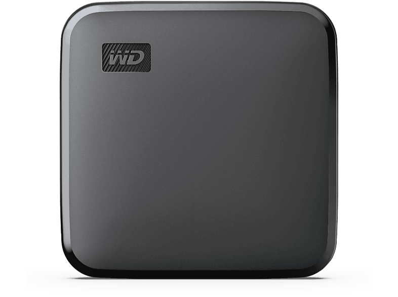 WESTERN DIGITAL WDBAYN0010BBK-WESN SE Schwarz Zoll, 2,5 1TB TB SSD, extern, ELEMENTS PORTABLE SSD, 1