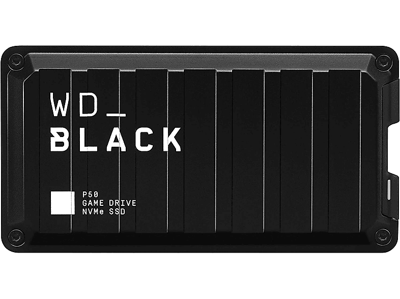 WESTERN DIGITAL WDBA3S5000ABK-WESN WD GB extern, SSD, 500GB, 500 BLACK DRIVE P50 GAME Schwarz