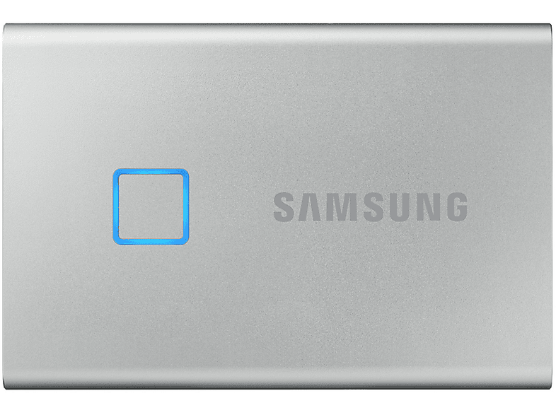 SAMSUNG MU-PC500S/WW PORT. SSD T7 TOUCH 500GB SILVER, 500 GB SSD, extern, Silber
