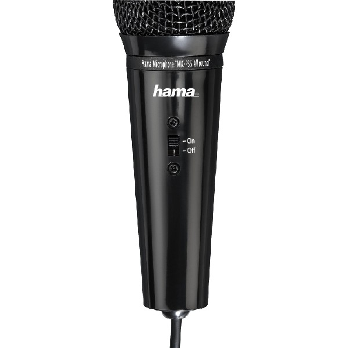 HAMA Allround Schwarz Microphone, MIC-P35