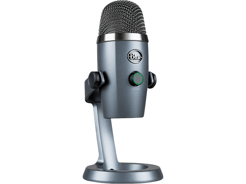 MICROPHONE SHADOW BLUE Mikrofon, YETI Grey Shadow GREY NANO USB USB 988-000205