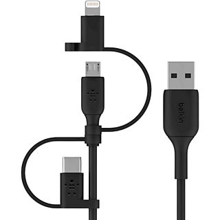 Cable USB  - CAC001bt1MBK BELKIN, Negro