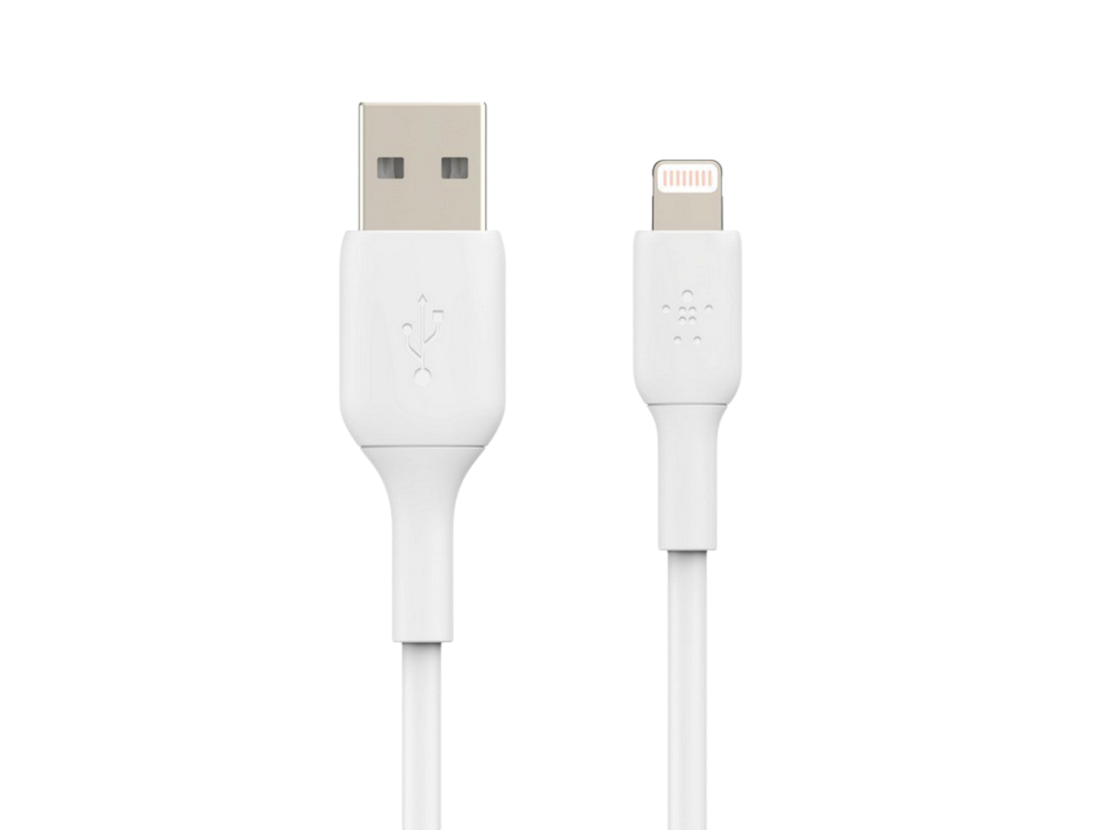BELKIN USB 2m, Lightning / MFi Ladekabel, Kabel 2 m, Weiß