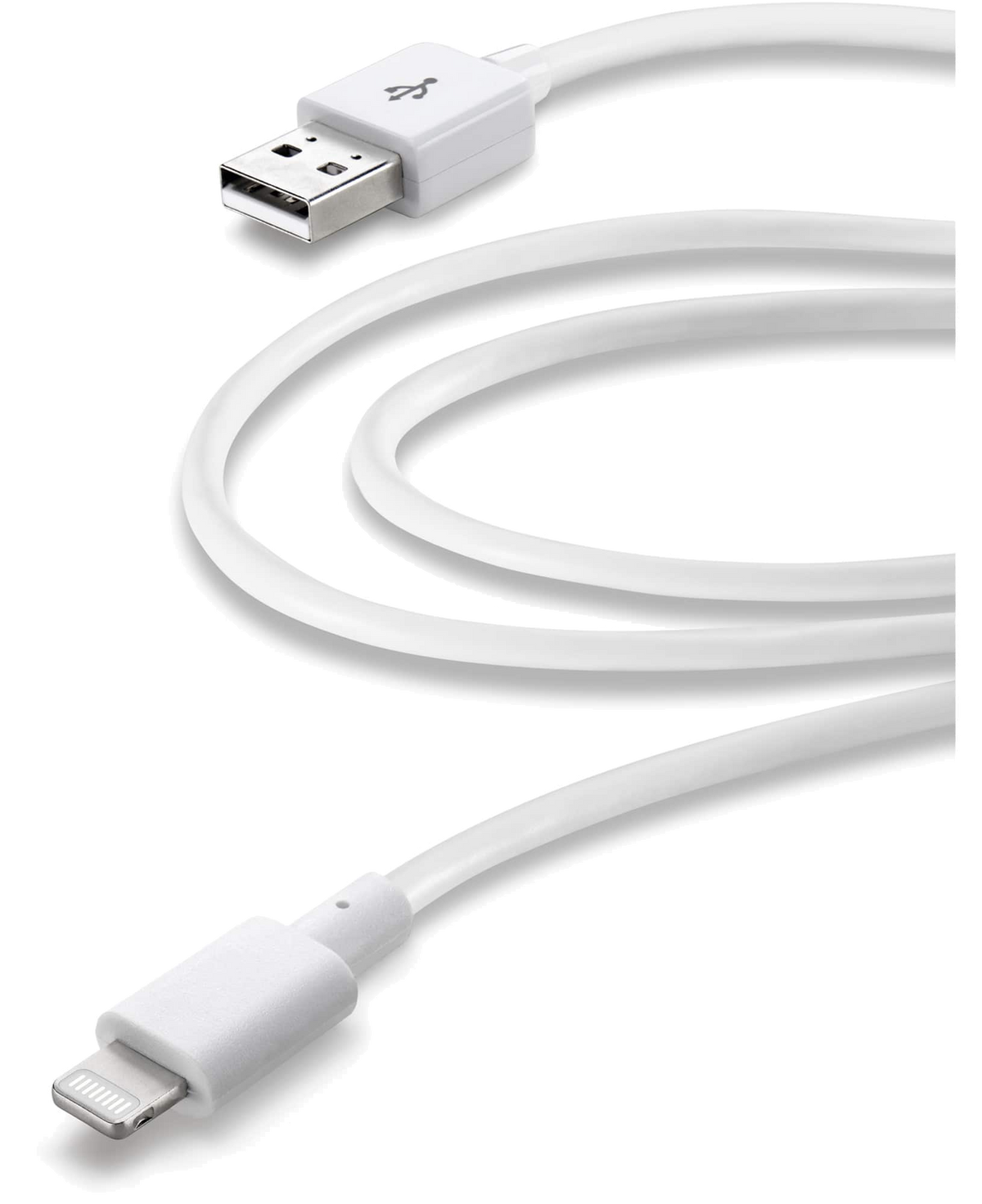 USB 2 2.0-LIGHTNING-ANSCHLUSS, DATENKABEL 2M LINE Datenkabel, Weiß 35855 m, CELLULAR