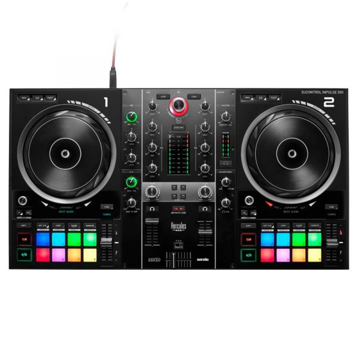 Controladora DJ - 4780909 HERCULES, Negro