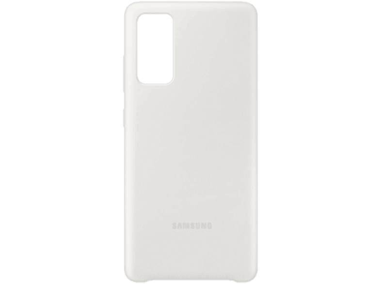 SAMSUNG EF-PG780TWEGEU SILICONE COVER WEISS, Galaxy Backcover, S20 FE, Weiß Samsung