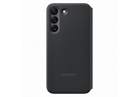 Funda - SAMSUNG EF-NS901PBEGEW, Compatible con Samsung Galaxy S22, Negro