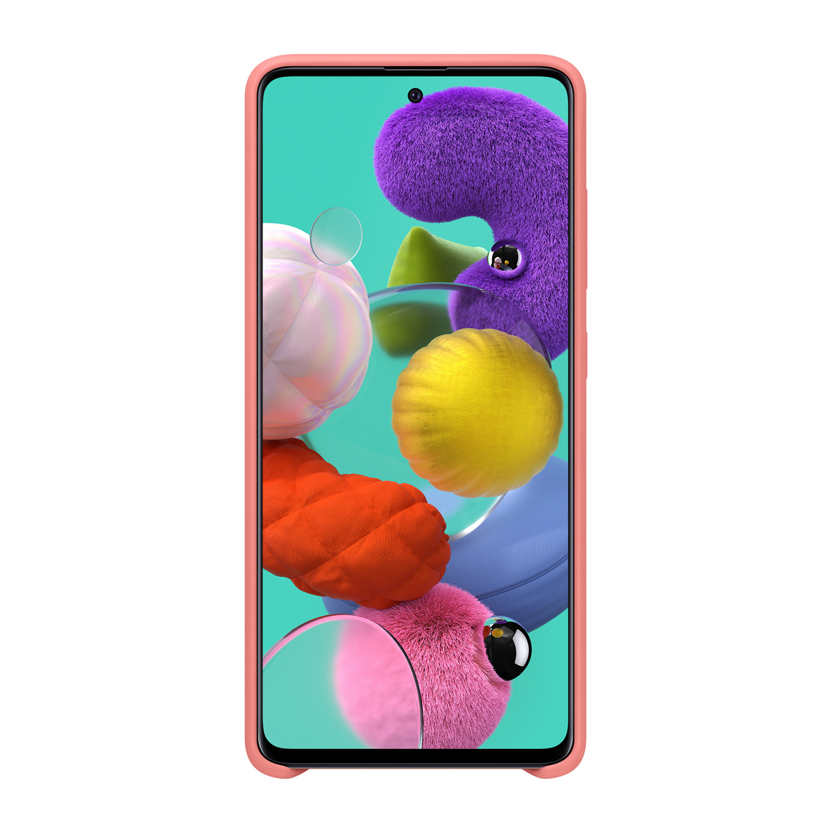 SAMSUNG EF-PA515TPEGEU CUSTODIA per Galaxy A51, Rosa
