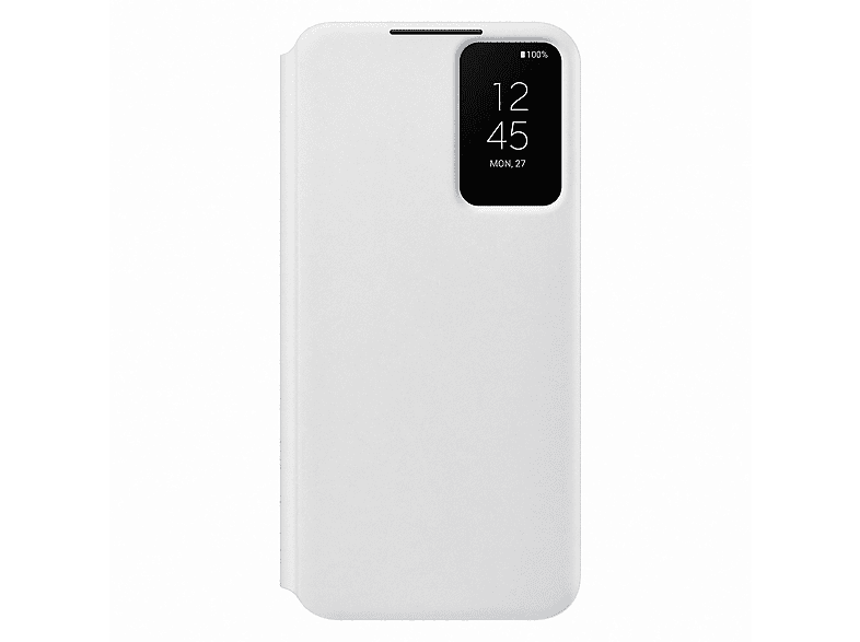 SAMSUNG Clear View Cover Galaxy Bookcover, white, Galaxy Samsung, S22+, Weiß S22